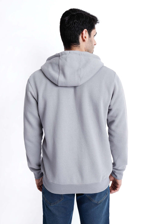 The Grey Regular Fit Hoodie